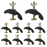 10pCs CNC Engraving hine Press Plate Clamp Fixture for -Slot Working Table
