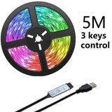 Wall Led Light Tape Strips Rgb 5050 Smart Wifi Usb Ribbon 20 Meters Ice String Colorful Children Into The Room