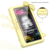 Cartoon Bathroom Mobile Box Wall Mounted Bracket 6 Inch Phone Storage Case Waterproof Shower Watching Holder