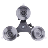 Car Suction Cup Tripod Mount Glass Holder Triangle Low Angle with 1/4" Tripod Adapter Mount for Gopro11 10 9 8 Sjcam Yi 4K