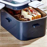 Capacity Portable Microwave Oven is Suitable for Cars Trucks Homes / Offices US Plug Gray