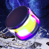 Mini Subwoofer Wireless Speaker Audio Outdoor Portable Hanging Rope Colorful Flash Hot Selling Novel Style