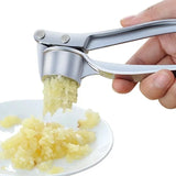Kitchen OS press, ginger or stainless steel manual crusher, silver, kitchen accessories