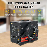 300bar 4500psi Fast Iation 12V Power Converter No Oil Hunting Snorkeg PCP Paintball Air Compressor For Gas Bottle