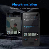Portable S85 Translator Device Big Screen 138 Languages Voice Intelligent Real-time Translating Offe Translation Hot Sale New