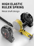 Wear-resistant Steel Tape Measure tools Anti-corrosion Retractable Woodworking Ruler Measuring Tools