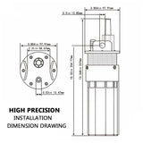 SP-12 Solar Deep Well Submersible 12V24V Small Dc Electric 70 Meter High Lift Water Pump