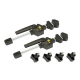 2PCS/Set woodworking Desktop clip Adjustable Frame woodworking fast fixed clip clamp fixture for Woodworking Benches