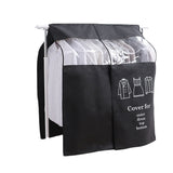 Household 3D transparent toilet cover, jacket bag, protective cover