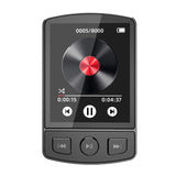 Bluetooth 5.2 Music Stereo Speaker Mini MP3 Player Portable Sport Clip Support E-Book FM Radio Recording