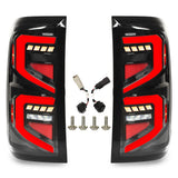 Rear Turn Signal Lights High Brightness Multifunction Smoky Lenses Dynamic Running Lights LED Tail Light Assembly for Car