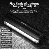 OFFBONDAGE Bicycle Front Bike Light Waterproof Flashlight USB Charging MTB Road Cycg Lamp Accessories