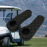 Golf Cart Flip Armrest with Cup Holder Arm Cushion Multifunctional Accessories Portable Easy Installation Universal Inward Mount