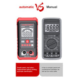 HT123 Smart Digital Auto Range NCV Multimeter 2000 Counts True RMS Measuring AC/DC Voltage Resistance Tester