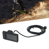 S866 LCD Screen Meter Display SM for Electric Bicycle 24V 36V 48V High Temperature Resistant Wiring with Defined Colors
