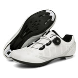 Mountain road bike all season hard soled, men's and women's breathable, lock free riding shoes, assisted cycling shoes