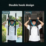 Blue Hanging Neck Stretching Spondylosis Treat Device Cervical Spine Orthosis Traction Belt