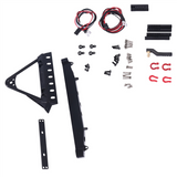 Metal Front and Rear Bumper with Lights for Axial SCX10 90046