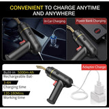 200W high-power gun wireless portable hot plastic welding hine stapler bumper repair car kit