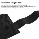 Washable Adjustable Pocket Dialysis Tube Abdominal Protection Black Peritoneal Holder Belt