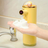 1pc Automatic Foam Soap Dispenser, Touchless Infrared Sensor Dispenser, Bathroom Smart Washing Hand Machine, Cute Foam Hand Washing Tool For Bathroom & Kitchen , Bathroom Accessories