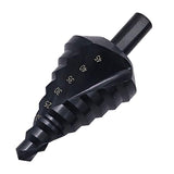 Step Drill, Pagoda Drill Electric Drill Hole Opener, Metal Tool, Metal Cone 10-45Mm Step Drill