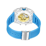 Watches men ONOLA Luxury Fashion Plastic Transparent Hollow Full Automatic Mechanical Watch for Men Waterproof Clock