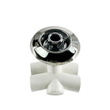 90mm Cover 32mm Massage Chromed PVC Straight Type Bathtub Bubble Hot Tub Water Jet Nozzle