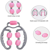 U-shaped trigger point roller 360° full body massage tool arm leg neck muscle massager sports fiess equipment