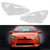 Car Left Shell Lamp Shade Transparent Lens Headlight Cover for Toyota Prius C 2012 2013 2014