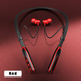 Wireless Bluetooth 5.0 Earphones Sports Running Headset  with LED Digital Display Support TF Card Noise Reduction Headphones