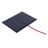 Mini Solar Panel 3W 12V Small Cell Module Polysilicon Board DIY Solar Charger