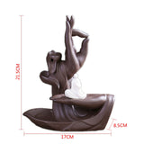 Ceramic Incense Burner Tathagata Buddha'S Hand Backflow Incense Burner Ceramic Purple Sand Incense Burner Buddhist Decoration