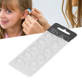 10pcs Double 6mm Improve Hearing Vent Bass Domes MiniFit High Translucency Noise Reduction for Replacement