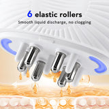 Electric Massage Comb Red Light Therapy Regrowth Brush Vibration Scalp Massager Hair Oil Medicine Liquid Applicator