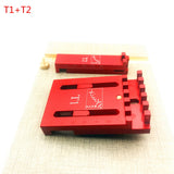 Wood Ruled Carpenter Ruler Gauge Woodworking Tools Sawtooth Carpenter Ruler Gap Gauge Measuring Tool