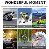 Wifi Mini V8 Action Camera HD 4K 60FPS with Remote Control Screen Ip86 Waterproof DV Sport Camcorder Drive Recorder