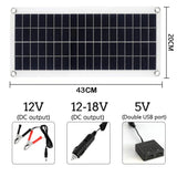 30W 12V Solar Exhaust Fan Air Extractor 12cm Mini Ventilator Solars Panels Powered Fans for Dog Chicken House Greenhouse RV