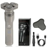 Resuxi -0272 Men's Electric Shaver Magnetic Suction Blade Multifunctional Rechargeable Portable Water Washing Beard Knife