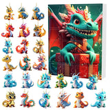 Gifts Including Adorable 2D Dragon Baby Dolls & Stunning Christmas PendantChristmas Countdown Calendar Featuring 24 Surprise