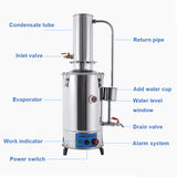 3L/5L Lab Pure Electric Stainless Moonshine Small Distiller Laboratory Chemistry Distilled Water hine 220V