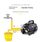 2000W Portable Ultra High Pressure Car Washing Machine 220V High Power Washer Machine With Brush Water Gun Water Pump Cleaning