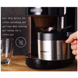 Fully Automatic hine for Home American Grind Drip Type Grinder Coffee Insulation Pot