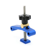 T-Track Platen Miter Track Clamping Blocks chute Blocks djustable Press Plate Hold Down Clamps For woodworking table