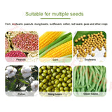 Hand-Push Roller Reversible Peanut Planter Corn Cotton Soybean Precision Sower Garden Push Seeder