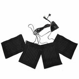 USB Electric Cloth Warming Heated Clothes Vest Jacket Pads Heater Sheet Shoes Socks Warmer Pad Fiber Safety Heating