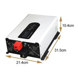 3300W Pure Sine Wave Inverter 12V-96V 230V 50Hz 60Hz High Power LED Converter Car Solar Energy Inversor Voltage Transformer