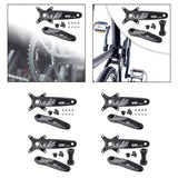 Bicycle Waterproof Chainring Set Crank Arm for Trekking Bike Mountain Road Bikes Repair Replacement