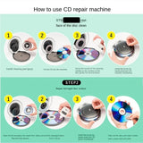 CD Repair hine Disc Scratch Repairer DVD Data Recovery Kit Cleaning Liquid Paste Tool Cleaner