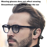 Bluetooth 5.0 Bone Conduction Headset Smart Touch Headphone with Mic Protective Hearing Earphone IP55 Waterproof Headphones